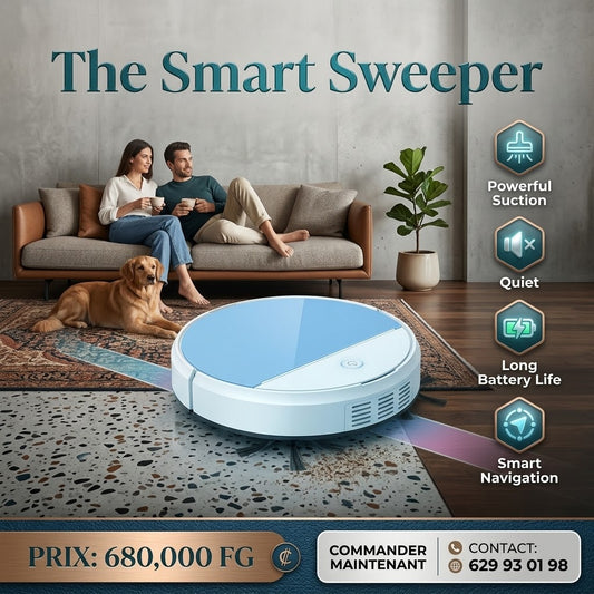 Aspirateur Robot Intelligent Smart Sweeper (XM30)
